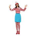 Smiffys Where's Wally Wenda Maskeraddräkt Medium