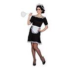 Wicked Costumes Klassisk French Maid Budget Maskeraddräkt Large