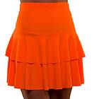 Wicked Costumes 80-tals Neon Volangkjol Orange Medium/Large