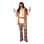 Wicked Costumes Woodstock Hippie Maskeraddräkt Small