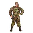 Widmann Soldat med Muskler Maskeraddräkt Large