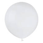 Ballongkungen Ballonger Vita Runda Stora 50-pack