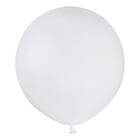 Ballongkungen Ballonger Vita Runda Stora 25-pack