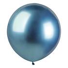 Ballongkungen Ballonger Krom Blå Stora 25-pack