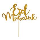 Catsson Int Group Eid Mubarak Tårtdekoration Guld