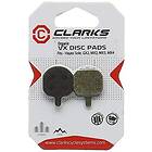 Clarks Hayes Mx2/sole Organic Disc Brake Pads Guld