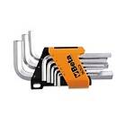 Beta Utensili 1.5-10 Mm Short Hexagonal Wrench Set 9 Units Silver