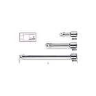 Beta Utensili 125 Mm Male/female 1/2 Extensor For Frame Wrench Silver