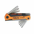 Beta Utensili T9/t10/t15/t20/t25/t27/t30/t40 Wrench Kit 8 Pieces Guld
