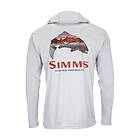 Simms Tech Hoody Trout Logo (Herre)