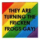 Märkbar.se Tygmärke Turning The Frogs Gay