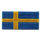 Märkbar.se Tygmärke Flagga Sverige Liten