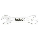 Icetools Cr-mo Cone Wrench Silver 15 x 16 mm