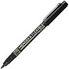 ZIG Mangaka FLEXIBLE Medium Svart 12st