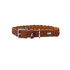 Hunter Solid Education Special Oxläderhalsband 45 Cognac