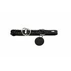 Hunter Solid Education Oxläderhalsband, halvstryp 50 Svart