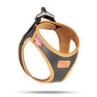 Curli Apple Leather Harness Small Breed Hundsele Black Apple Leather S