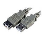 Cables Direct USB A - USB A M-F 2.0 5m