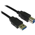 Cables Direct USB A - USB B 3.0 2m
