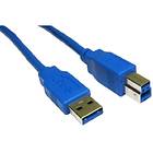 Cables Direct USB A - USB B 3.0 5m
