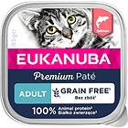 Eukanuba Grain Free Adult Salmon Paté Mono Kattfoder 12 x 85