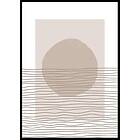 Gallerix Poster Abstract Lined No3 50x70 5560-50x70