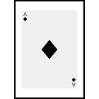 Gallerix Poster Ace Of Diamonds 21x30 5144-21x30