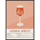Gallerix Poster Aperol Spritz Cocktail 5143-21x30G