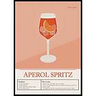 Gallerix Poster Aperol Spritz Cocktail 70x100 5143-70x100