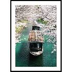 Gallerix Poster Boats On The Uji Canal 30x40 4666-30x40