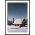 Gallerix Poster Cabin Under Stars 50x70 4877-50x70