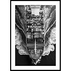 Gallerix Poster Cargo Ship BW 30x40 5254-30x40