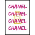 Gallerix Poster Chanel In Pink 5033-21x30G