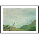 Gallerix Poster Cliffs at Pourville By Claude Monet 4740-21x30G