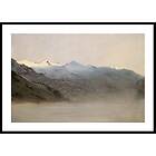 Gallerix Poster Das Gasteinertal Im Nebel By Anton Romako 70x100 4957-70x100