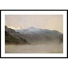 Gallerix Poster Das Gasteinertal Im Nebel By Anton Romako 50x70 4957-50x70