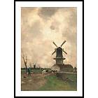 Gallerix Poster De Molen By Jan Hendrik Weissenbruch 21x30 4970-21x30