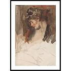 Gallerix Poster De Vrouw Van Wilhelmus Johannes Steenhoff Met Haar Kind Aan Borst By Willem 5095-30x40