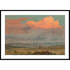 Gallerix Poster Drawing Clouds Hudson Valley New York July 1866 By Frederic Edwin Church 4993-30x40