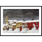 Gallerix Poster Gate i Roros By Harald Sohlberg 50x70 4758-50x70