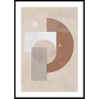 Gallerix Poster Geometric Shapes No1 21x30 4598-21x30