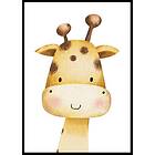 Gallerix Poster Giraffe Portrait 50x70 5011-50x70