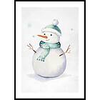 Gallerix Poster Happy Snowman 21x30 4864-21x30