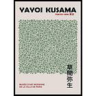 Gallerix Poster Green Dots Yayoi Kusama 30x40 5160-30x40