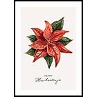 Gallerix Poster Happy Holidays 30x40 4869-30x40