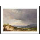 Gallerix Poster Hilly Landscape With Cloudy Skies By Károly Markó 30x40 5006-30x40