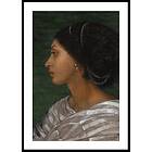 Gallerix Poster Head Of A Mulatto Woman (Mrs. Eaton) By Joanna Boyce Wells 3 5085-30x40