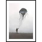 Gallerix Poster Jellyfish Balloon 50x70 5128-50x70