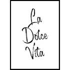 Gallerix Poster La Dolce Vita 30x40 4605-30x40