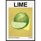 Gallerix Poster Lime Vintage Art 70x100 5568-70x100